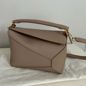 Loewe Puzzle Small Edge in Sand